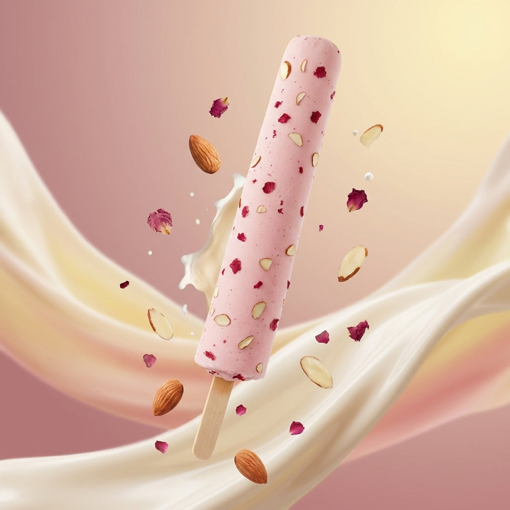 Rose Almond Kulfi (Pack of 10)